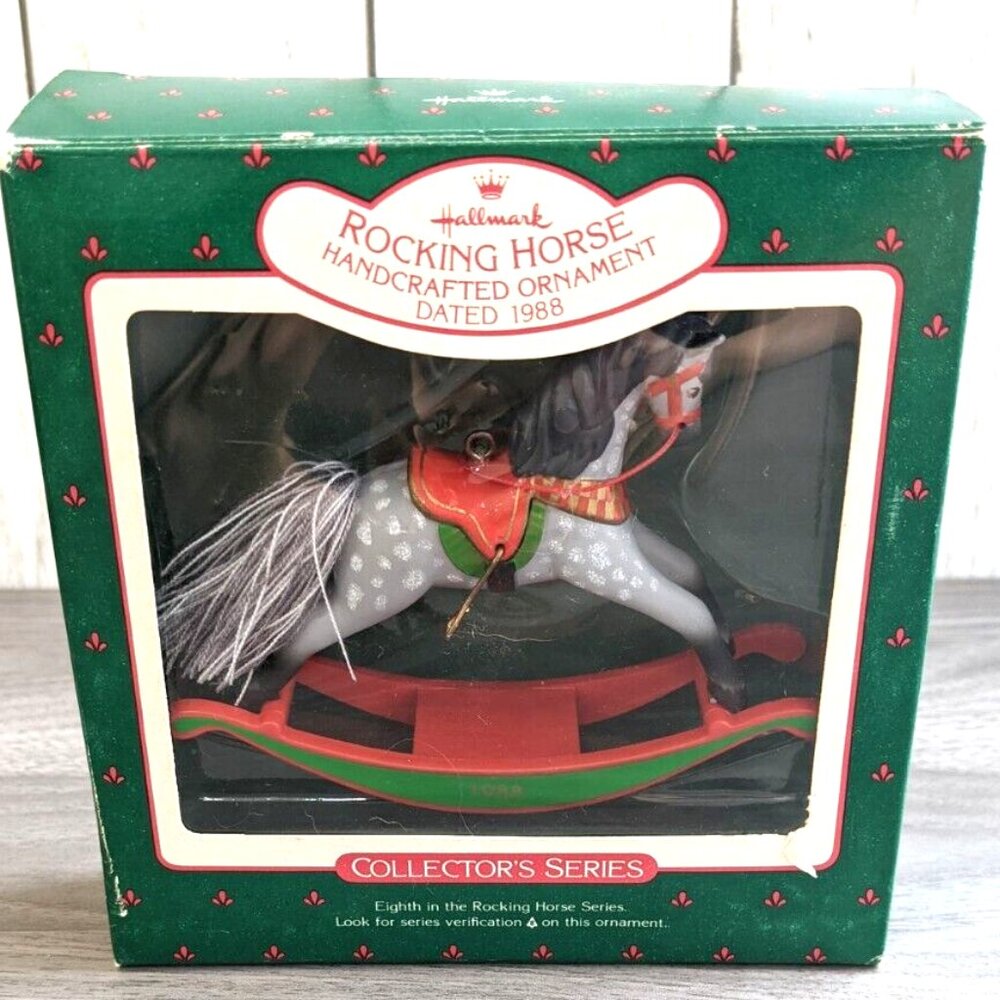 Hallmark Keepsake Rocking Horse # 8 Collector’s Series Ornament